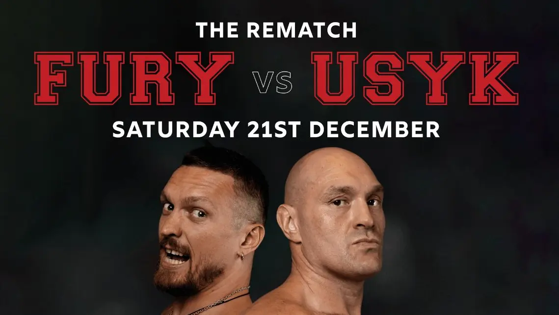 Usyk Fury Vs